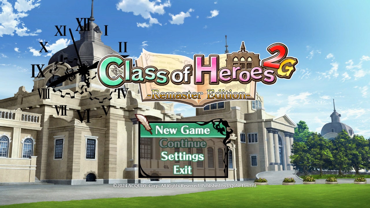 Class of Heroes 2G: Remaster Edition скачать игру бесплатно